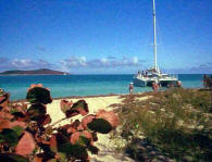 Coakley Bay beach on St. Croix, USVI