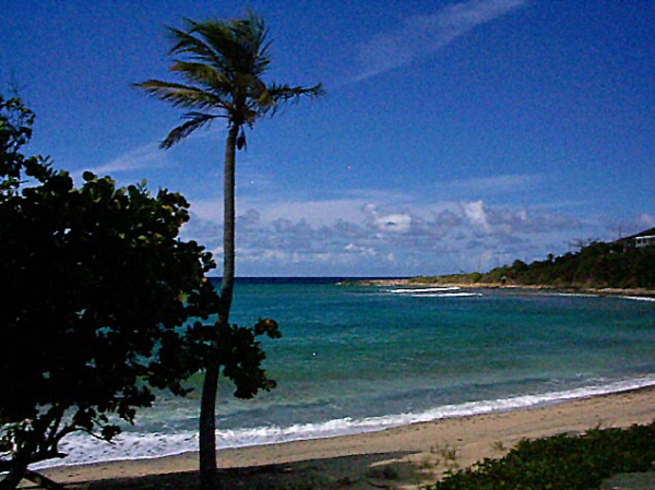 A beautiful beach on the West End of St. Croix.