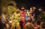 Mocko Jumbies at Jump Up In Christiansted