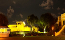 Movies at the fort in Christiansted