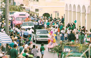 St. Patrick's Day Parade, Christiansted, St Croix, US Virgin Islands