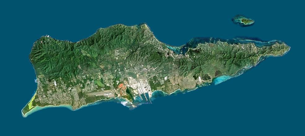 St Croix US Virgin Islands Satellite Map