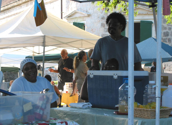 Starving Artists Day Food vendors, St Croix, Virgin Islands
