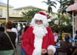 Santa Claus on St Croix.