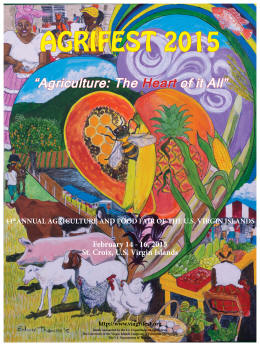 2015 Agrifest St. Croix Poster