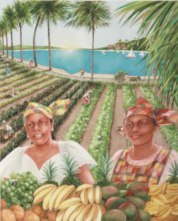 2009 St. Croix Agricultural and Food Fair / Festival Poster