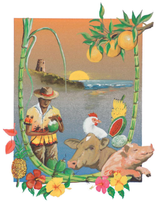 2006 St. Croix Agricultural and Food Fair / Festival Poster