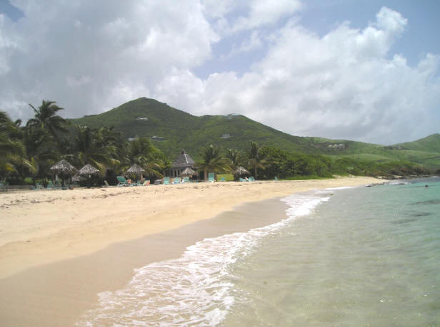 Gentle Winds Beach on St. Croix's north shore.