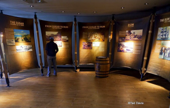 Captain Morgan Visitors Center - Grand Sails Display