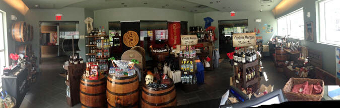 Captain Morgan Visitor Center Gift Shop