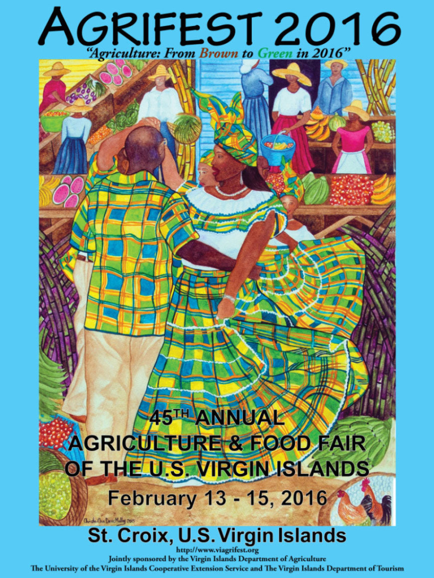 2016 Agrifest St. Croix Poster