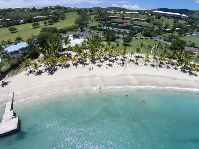 Beaches at the Buccaneer Hotel