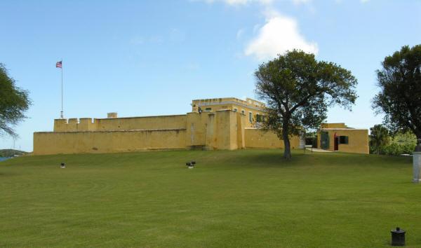 Fort Christiansvaern on St. Croix