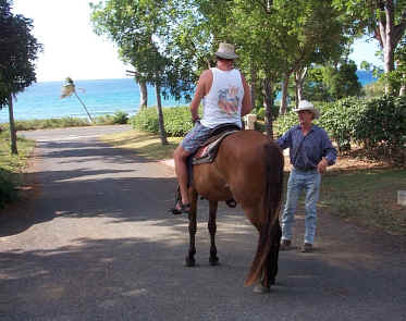 Even beginners can ride with Equus!