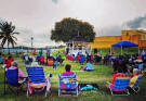 Jazz in the park in Christiansted on St. Croix.
