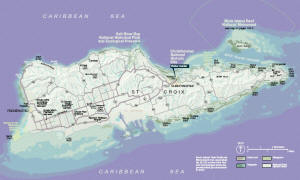 Detailed St. Croix Map