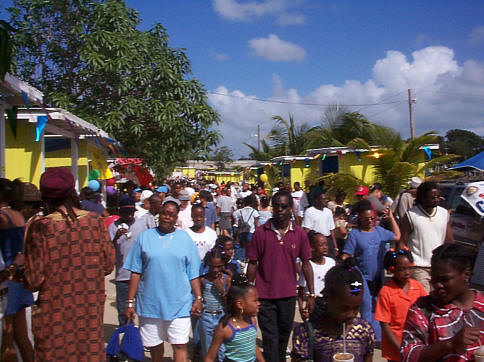 People enjoying the St. Croix Agrifest