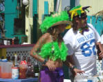 Bartenders at Mardi Croix on St. Croix.