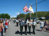 Central High JROTC at Mardi Croix.